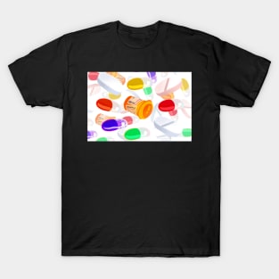 SPILL PILLS PATTERN T-Shirt